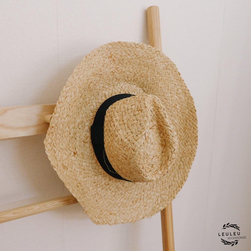 Mũ cói panama raffia leuleu.accessorize