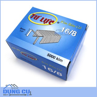 Ghim bấm gỗ cỡ 16/8 với 5000 ghim dùng cho kìm bấm ghim
