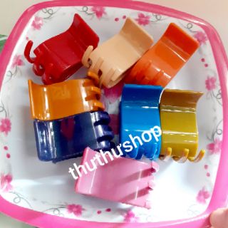 Kẹp tóc 5 răng loại bóng (màu giao ngẫu nhiên)