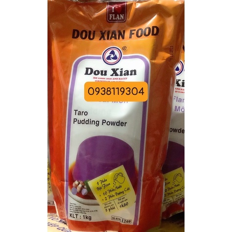Bột puding môn dowxian 1kg (plan)