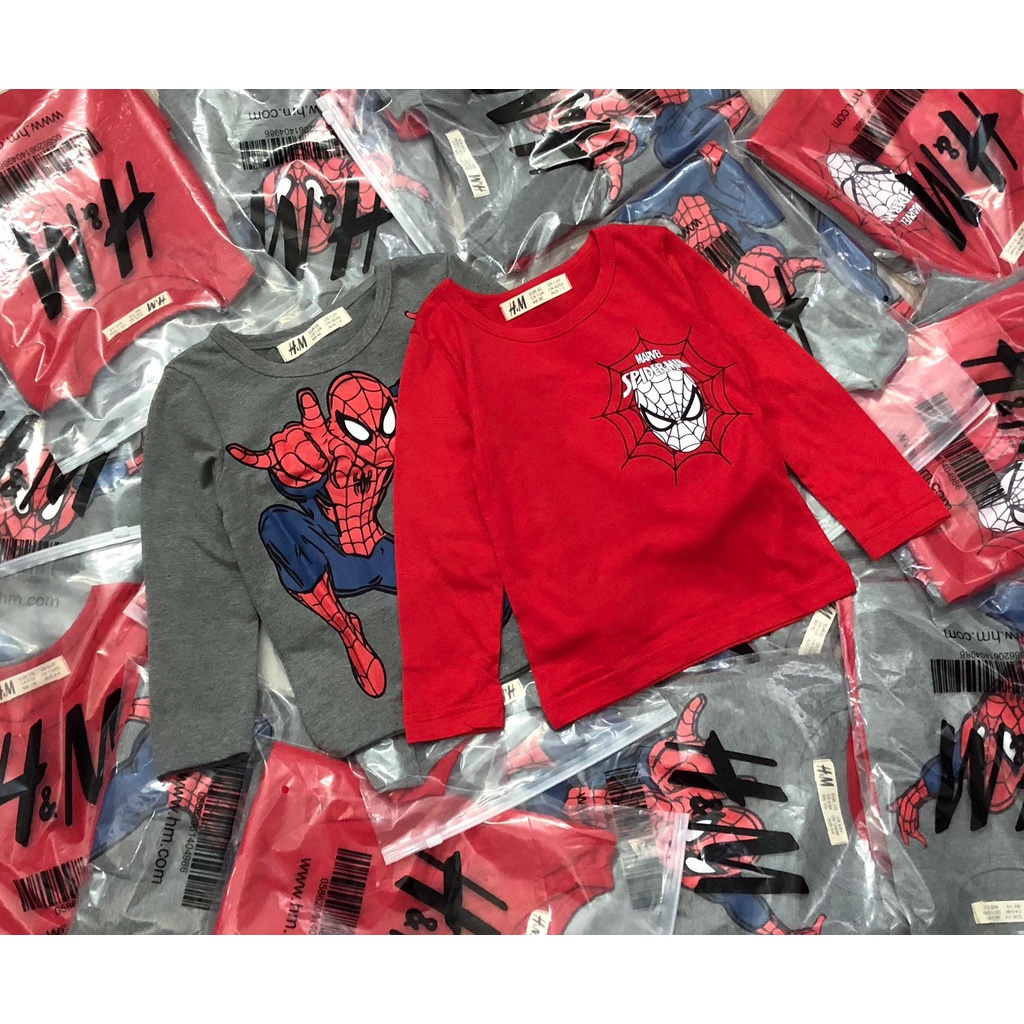 Sét 2 áo H&M xuất dư Spidermen