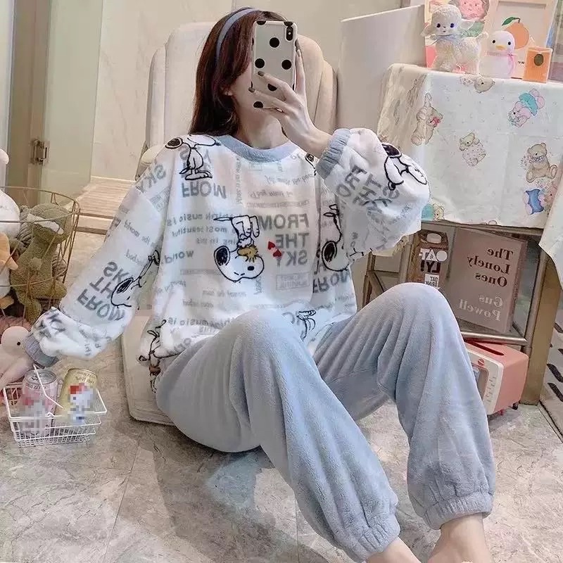 Bộ ngủ bông kute hàng Qc 💋 cao cấp 💋 ảnh thật
