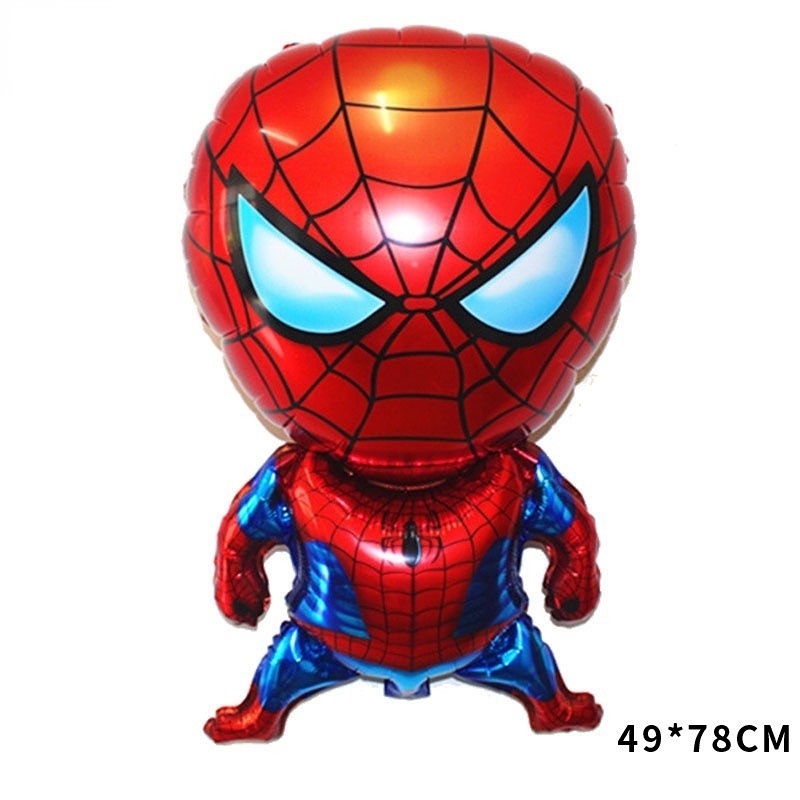 [Hàng Có Sẵn] Bong Bóng Hình Siêu Anh Hùng Người Dơi Người Nhện