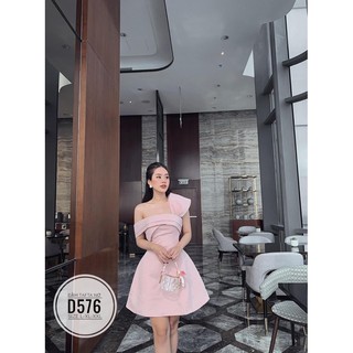[Mã FATHANG5 giảm 10K đơn 50K] Bigsize Đầm tafta nơ D576