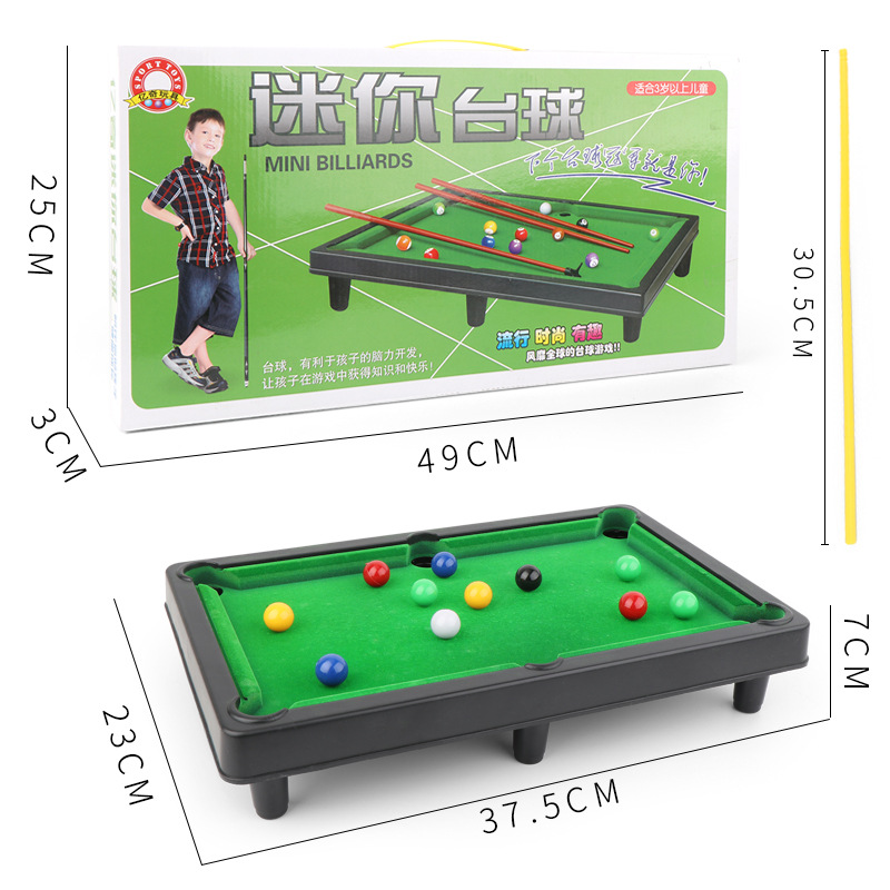 Bộ Bàn Chơi Bida Mini Cho Bé Bàn Bi a Mini Children's Mini Billiards Table Billiards Ball Set