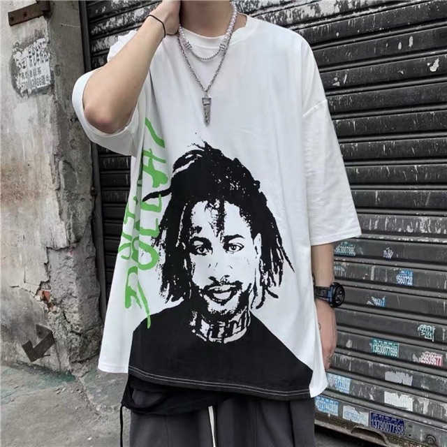 ÁO THUN IN HÌNH SIÊU NGẦU CHẤT THUN COTTON CO GIÃN