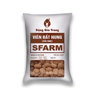 Viên Đất Nung Sfarm (Sỏi nhẹ) bao 5dm3 (khoảng 2kg5 - 3kg)