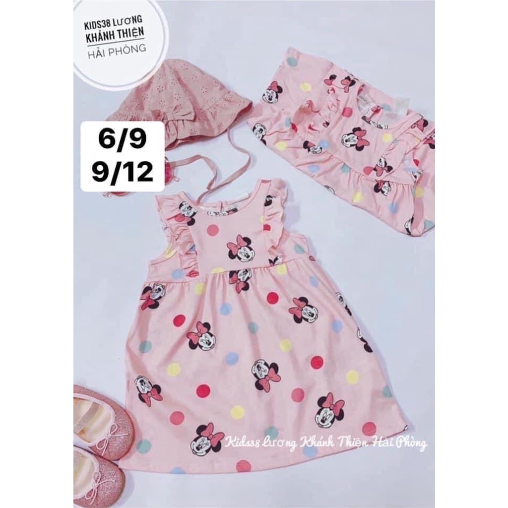Váy cánh tiên mickey size 1,5-2y - H&M authentic
