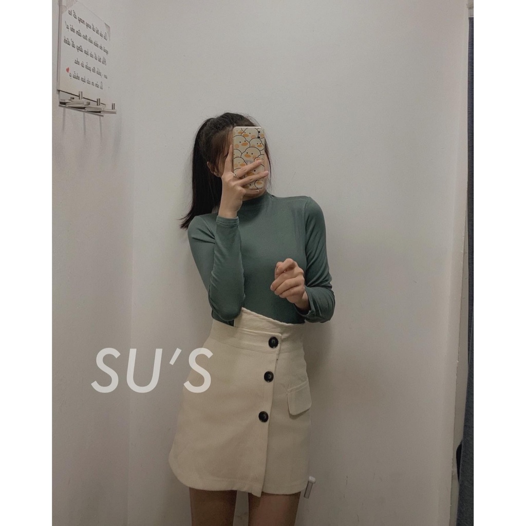 Áo giữ nhiệt cổ leo (có loại lót bông) A1106 và A2074 SUSTORE