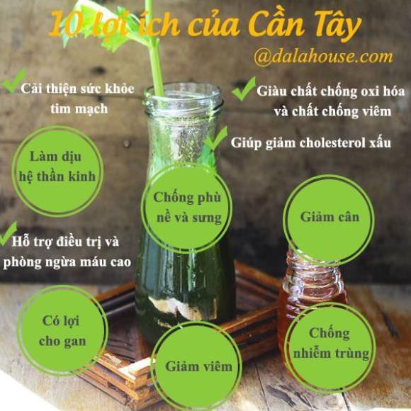 BỘT CẦN TÂY NGUYÊN CHẤT SẤY LẠNH DALAHOUSE (50g) GIÚP GIẢM CÂN, DETOX. LÀM ĐẸP DA,CHẤT XƠ [Helifood]