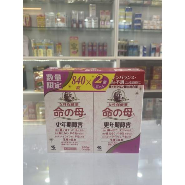 Viên uống tiền mãn kinh Kobayashi Nhật Bản 840 viên