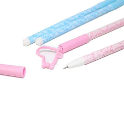 Bút trái tim bong bóng B224 bút mực nước dễ thương