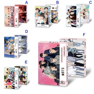 Bộ 30 thẻ ảnh Lomo Card BTS