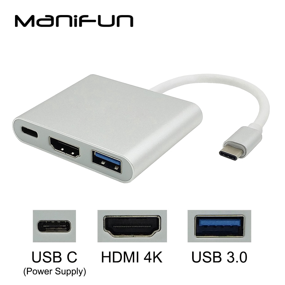 Cổng sạc chuyển đổi từ USB loại C 3.1 sang HDMI