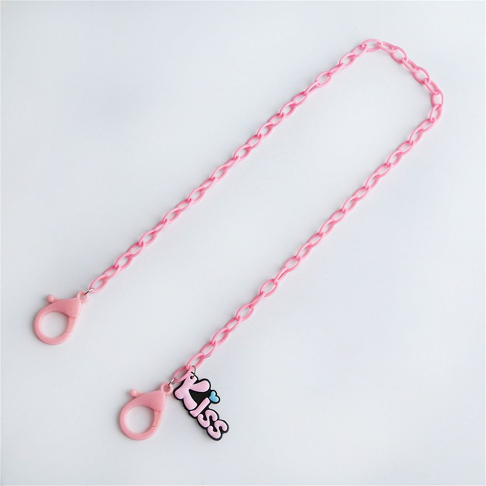 Dây đeo mắt kính họa tiết hoạt hình bằng acrylic chống thất lạc cho nam và nữ