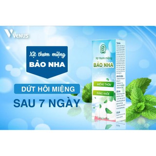 Xịt thơm miệng bảo nha, giúp hơi thở thơm mát và chắc khỏe răng, giảm viêm lợi chính hãng