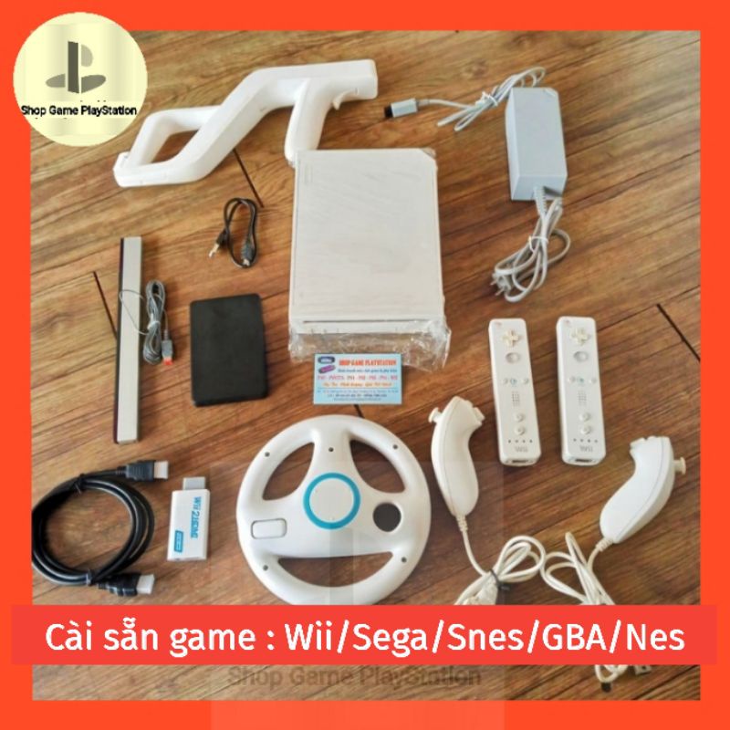 Máy Wii ổ cứng 320G có sẵn game Hay