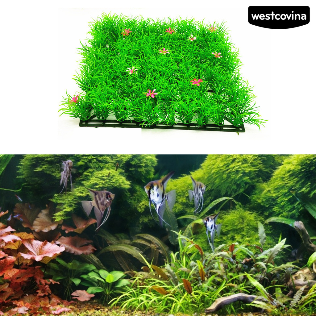 Cây Cỏ Nhựa Trang Trí Bể Cá Dễ Sử Dụng