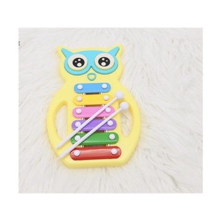Bộ đàn gõ Xylophone hình cú mèo Quà tặng bỉm bobby