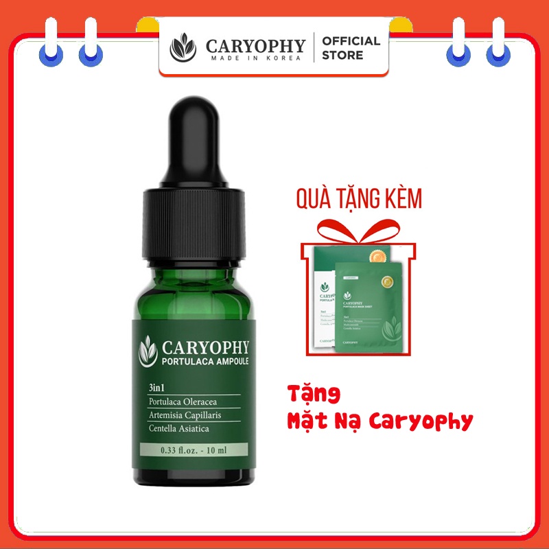 Serum mụn thâm Caryophy sạch mụn ẩn mụn bọc bụn trứng cá mụn thịt tại nhà