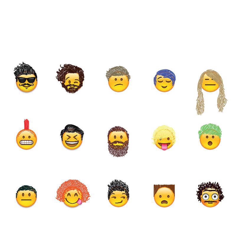 Sticker emoji dán trang trí đa dụng