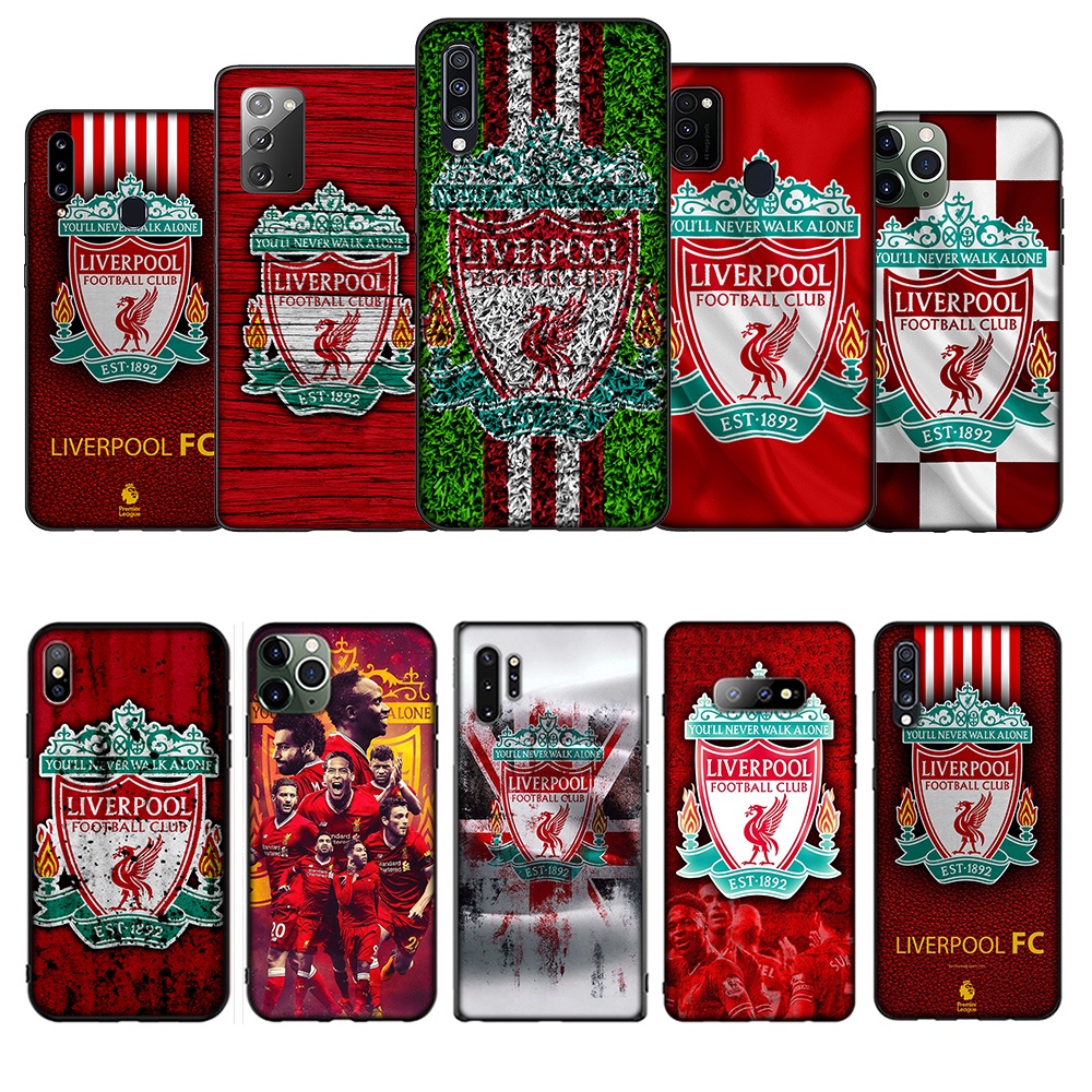 Ốp điện thoại TPU silicone mềm in logo đá bóng Liverpool dễ thương CPA16 cho Samsung A10 A10S A20 A20S A30 A30S