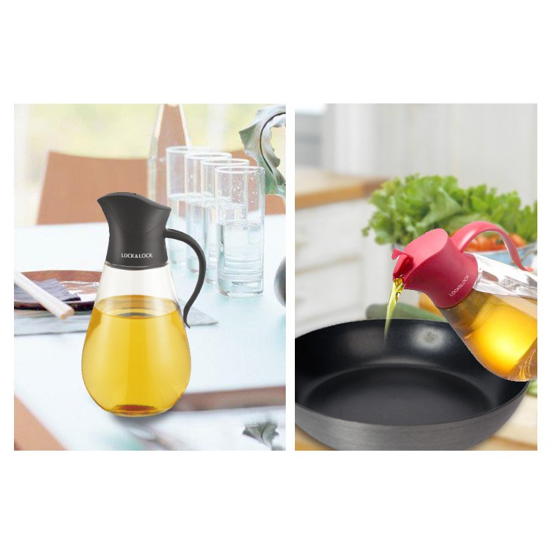 Bình đựng dầu với nắp mở tự động Lock&Lock CKO101 (550ml) Bình rót dầu tự động - Hàng Chính Hãng | BigBuy360 - bigbuy360.vn