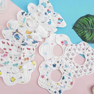 Combo 10 yếm Xô cho bé, yếm ăn dặm cho bé, khăn yếm Xô cho bé