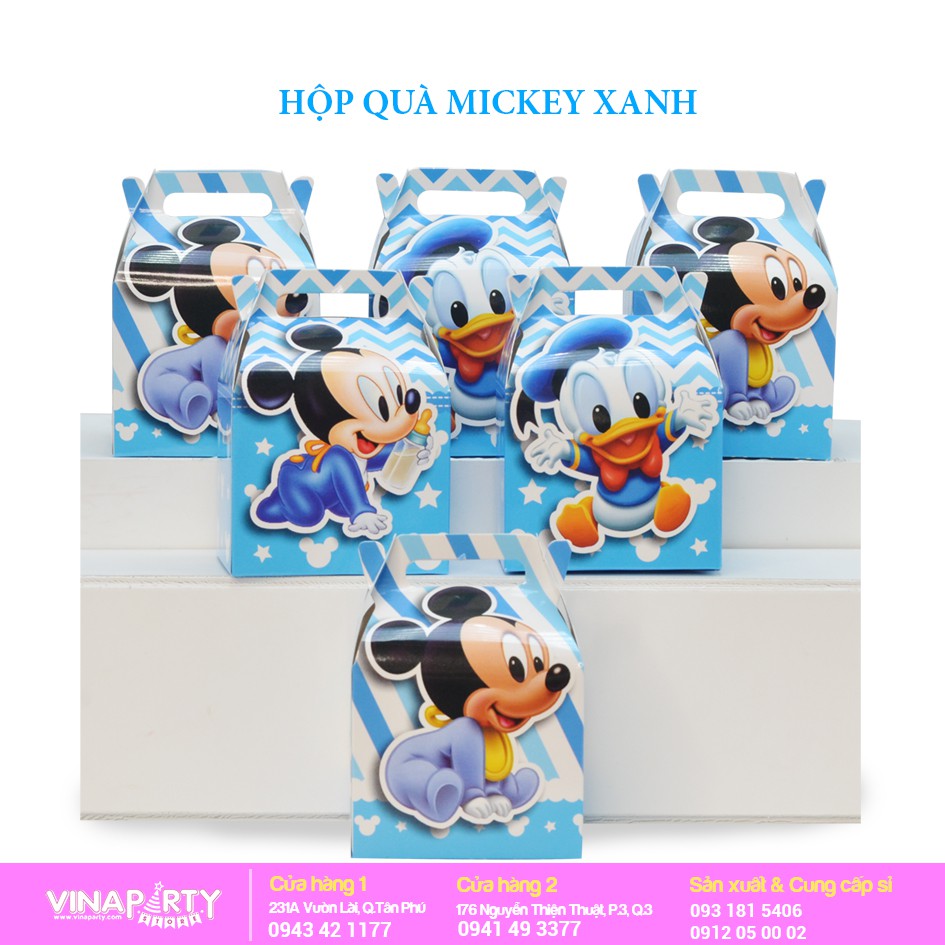 Hộp quà chủ đề mẫu bé trai SET 6 cái