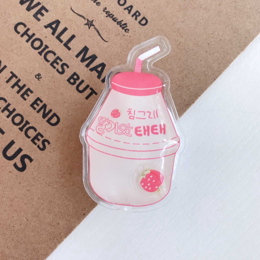 Giá đỡ điện thoại hình trái dâu tây xinh xắn