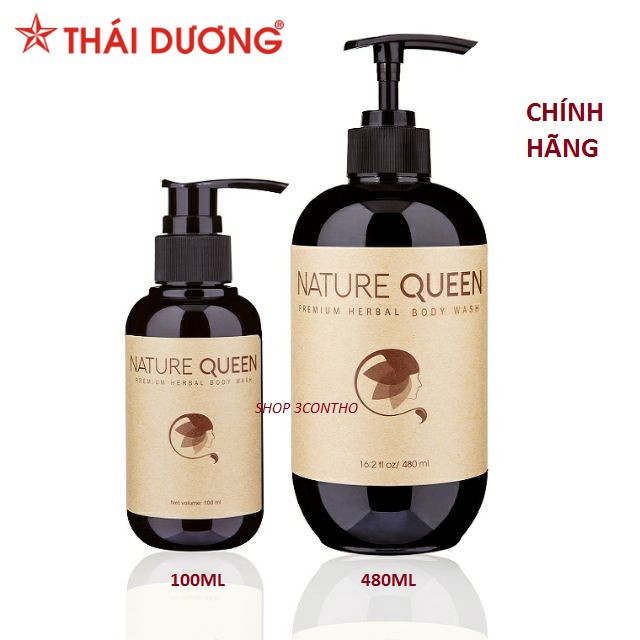 [QUÀ TẶNG] Sữa tắm thảo dược Nature Queen Sao Thái Dương 100ml/ 480ml