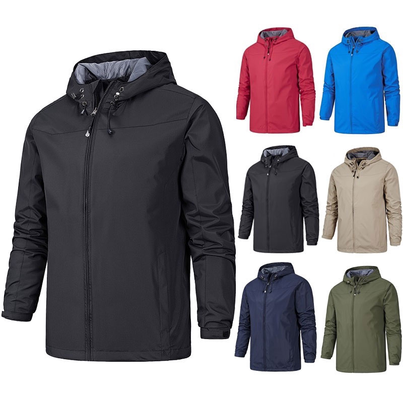Áo khoác nam chống nước nhiều màu tùy chọn chất lượng cao