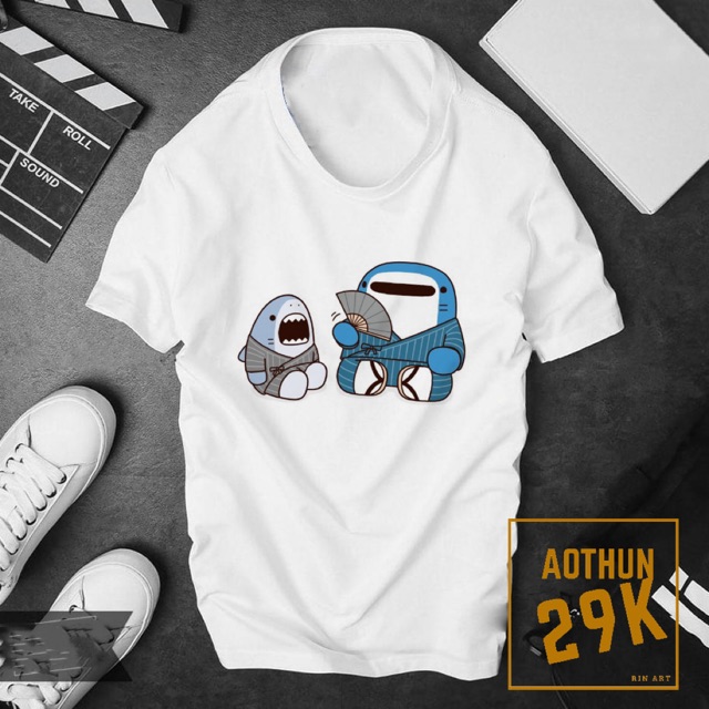 ALBUM 1029 - ÁO THUN UNISEX CÁ MẬP NHẬT BẢN SIÊU CƯNG