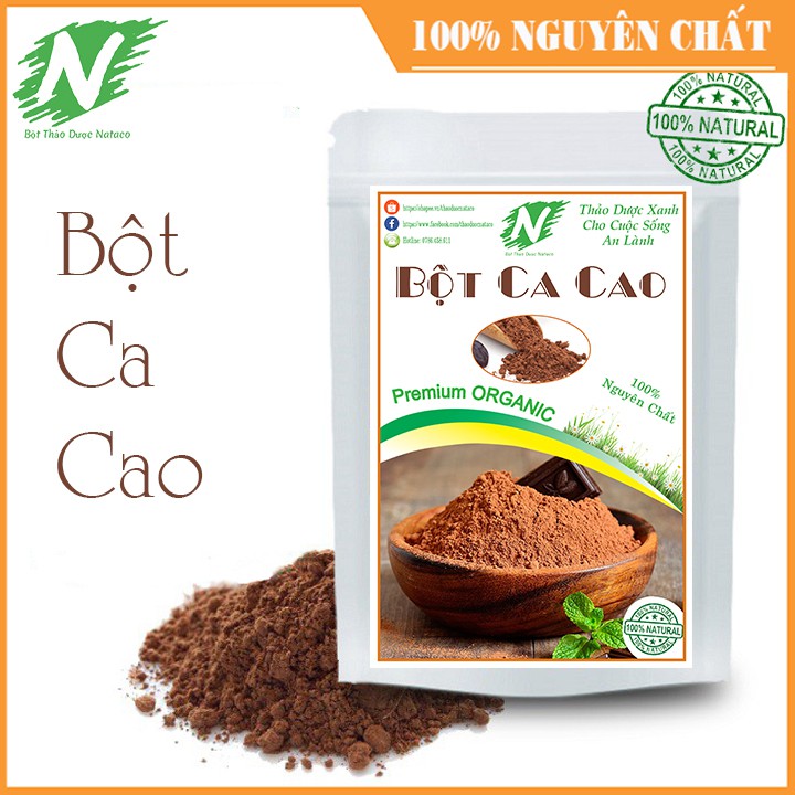 Bột Ca Cao Nguyên Chất 100g