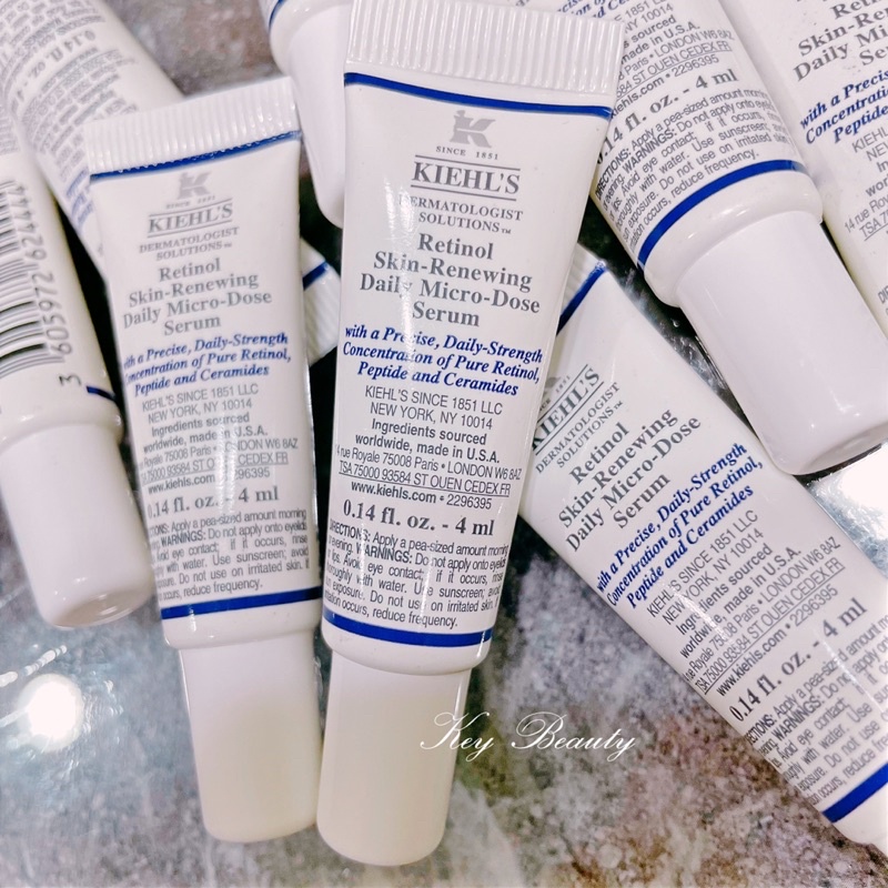 [Chính hãng US] TINH CHẤT RETINOL KIEHLS MICRO DOSE GIÚP TÁI TẠO DA &amp; GIÚP DA SĂN CHẮC VÀ ĐÀN HỒI HƠN Kiehl’s