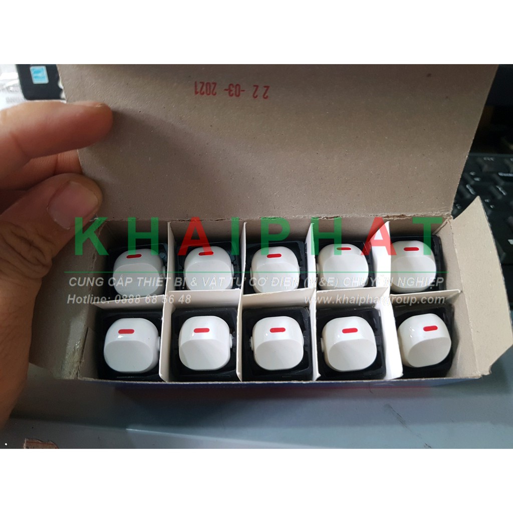 Công tắc đèn 1 chiều 2 chiều cầu thang 2 cực 20A A30/1 A30M A30MD20 MPE dùng được hạt Sino - Khải Phước Electric