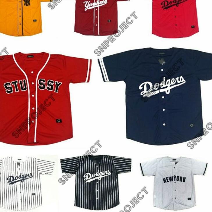 Miliki ngay lập tức❦➤ (Busbol) Áo Thun Bóng Chày In Chữ dodgers texas new york yankees Sd L Cho Nam Và Nữ✨