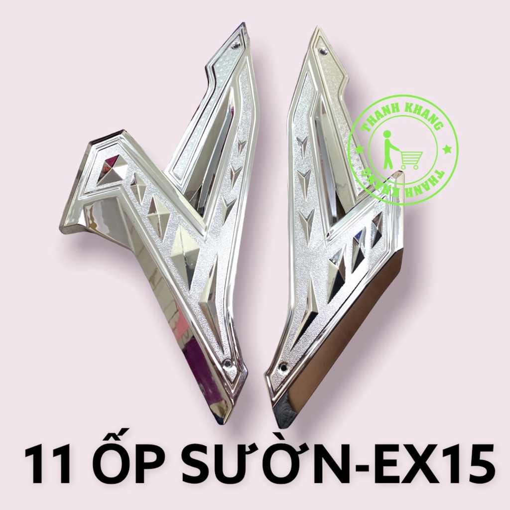 Phụ kiên ốp nhựa xi Exciter150 đời 2015,2016,2017,2018 hàng Việt Nam chất lượng cao thiết kế tinh xảo NXT-EX15