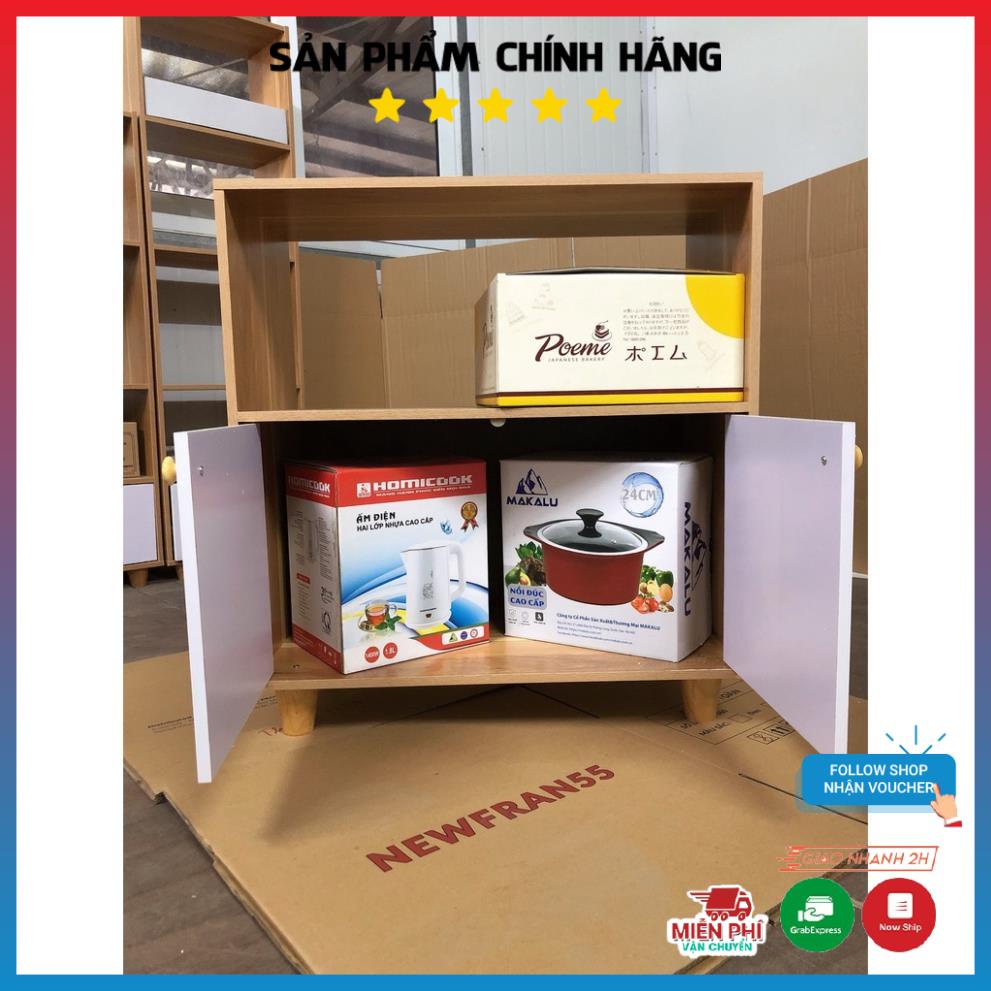 Kệ Bếp 2 Tủ hiện đại, kệ bếp đa năng, phong cách 2022 chất gỗ MDF dễ dàng lắp ráp, giảm giá lớn