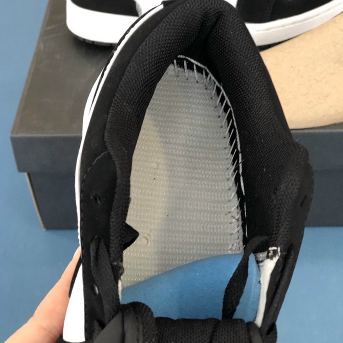 Giày Jordan Cổ thấp, jd1 low Panda đen trắng chuẩn | BigBuy360 - bigbuy360.vn