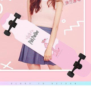 VÁN TRƯỢT DANE LONGBOAD CAO CẤP PINK PANTHER DÀI 107CM PHONG CÁCH HÀN QUỐC GIÁ RẺ