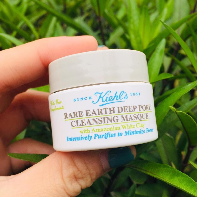 Mặt nạ đất sét Kiehls Rare Earth Deep Pore Cleansing Masque se khít lỗ chân lông mỹ 14ml