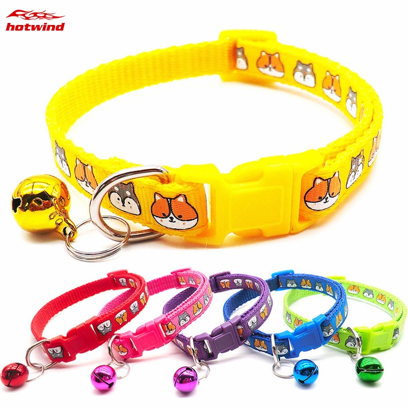 Hw Vòng Cổ Gắn Chuông Có Thể Điều Chỉnh Cho Chó Chihuahua