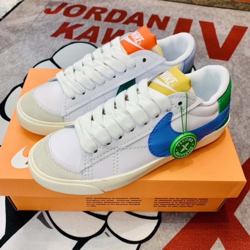 Giày thể thao sneaker cổ thấp blazer low jumbo mismatch 2022 hàng SC