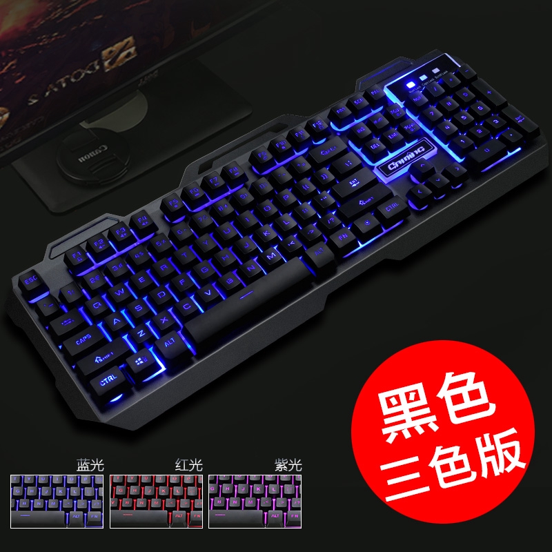 Bàn Phím Cơ Gaming Có Dây Tích Hợp Đèn Nền