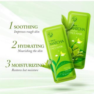 Mặt nạ ngủ matcha trà xanh