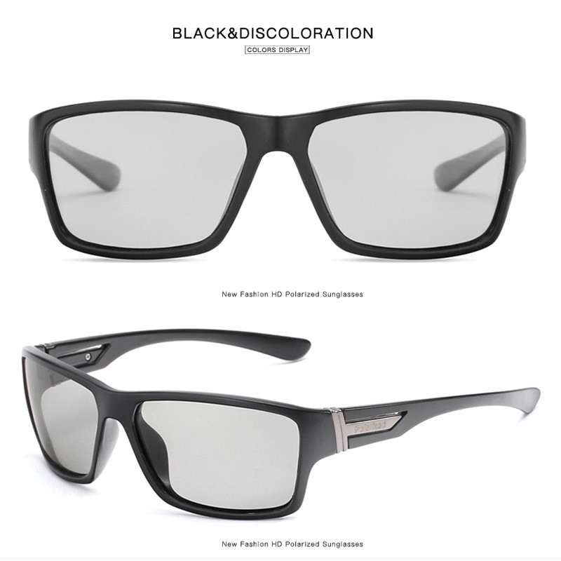 Kính Mát Phân Cực Kiểu Dáng Đơn Giản Dành Cho Nam