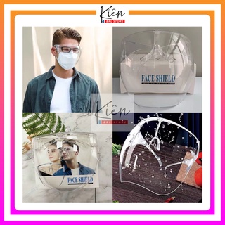 Mặt nạ chống giọt bắn face shield - kính chống giọt bắn khi giao tiếp, ngăn ngừa vật thể lạ,bụi bẩn.