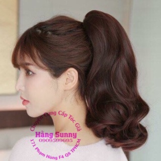 Tóc giả ngoặm Xoăn ngắn 25cm đến 60cm