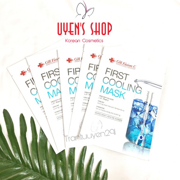 Mặt nạ giấy Cell Fusion C First Cooling Mask